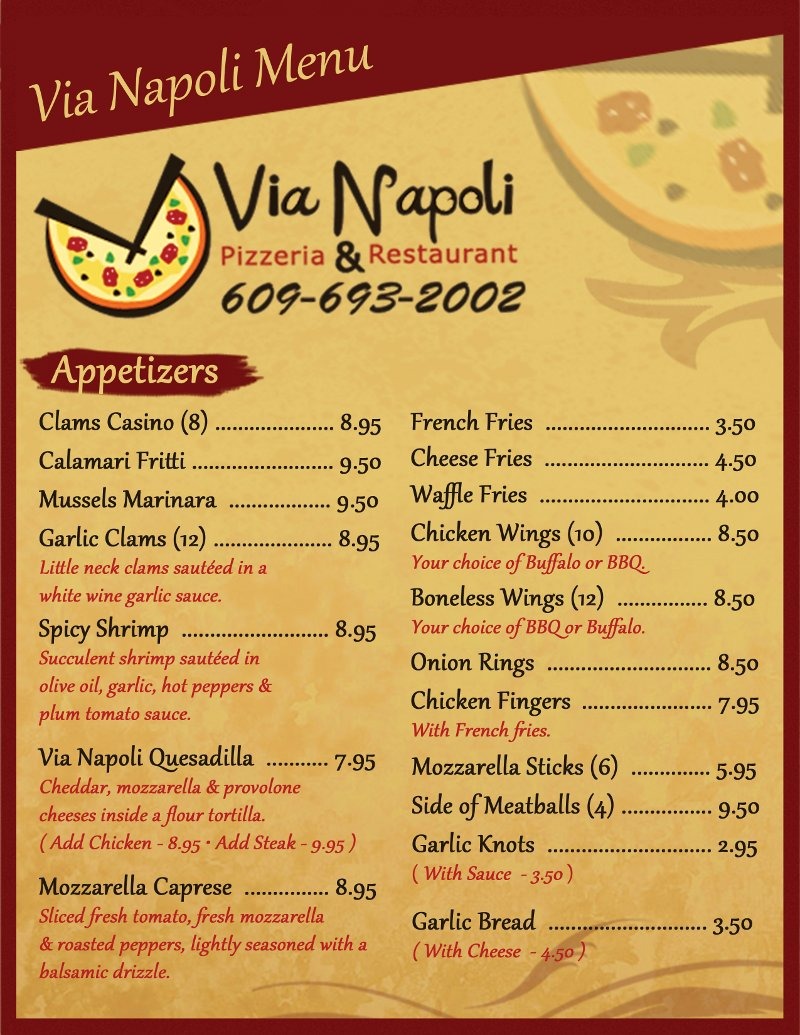 The Shore Restaurant Menu The Shore Restaurant Menu